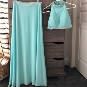 2 Piece Prom dress/Evening gown
